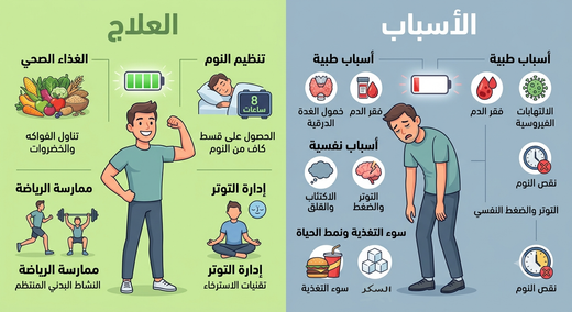 التعب والخمول المستمر